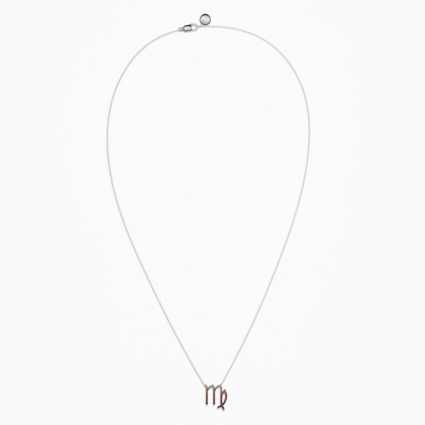 Large Sapphire Virgo Necklace