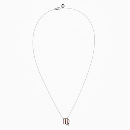 Large Sapphire Virgo Necklace