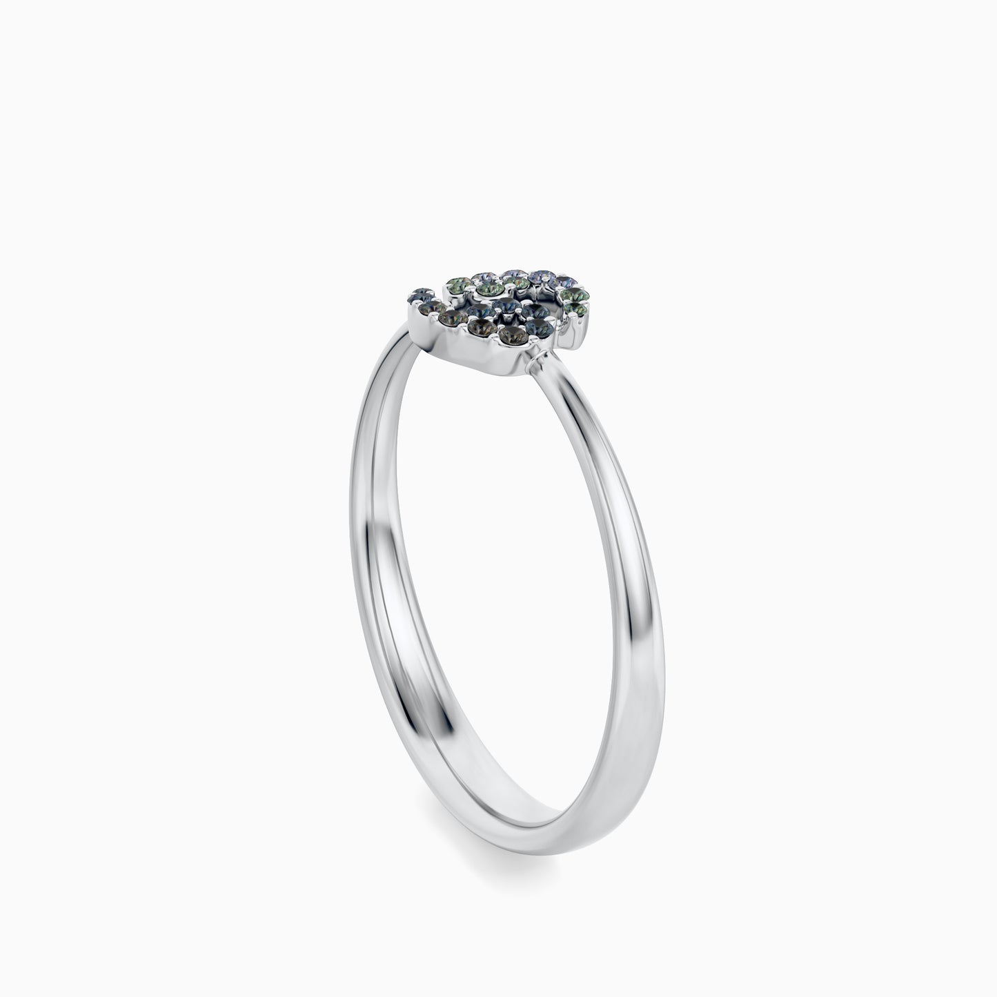 Sapphire Cancer Ring