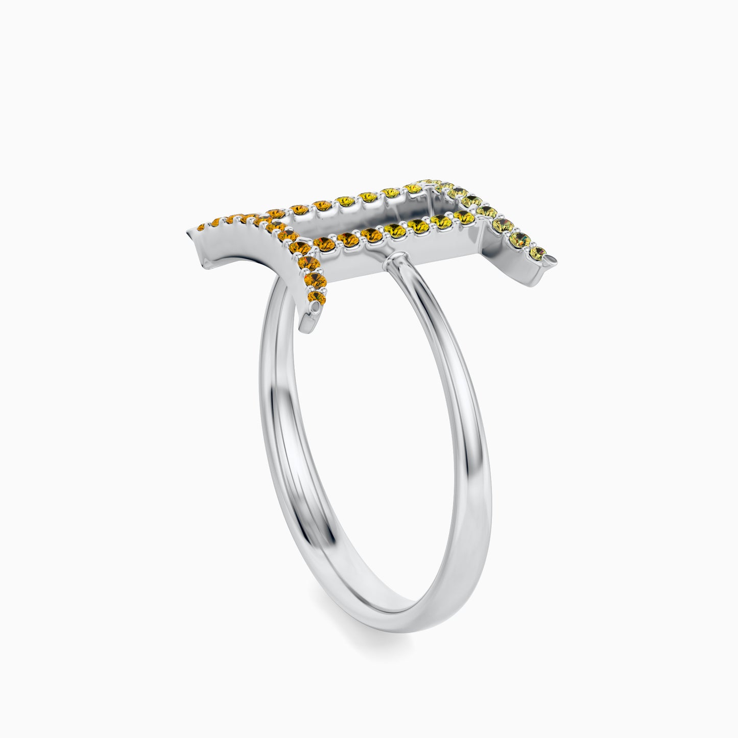 Large Sapphire Gemini Ring