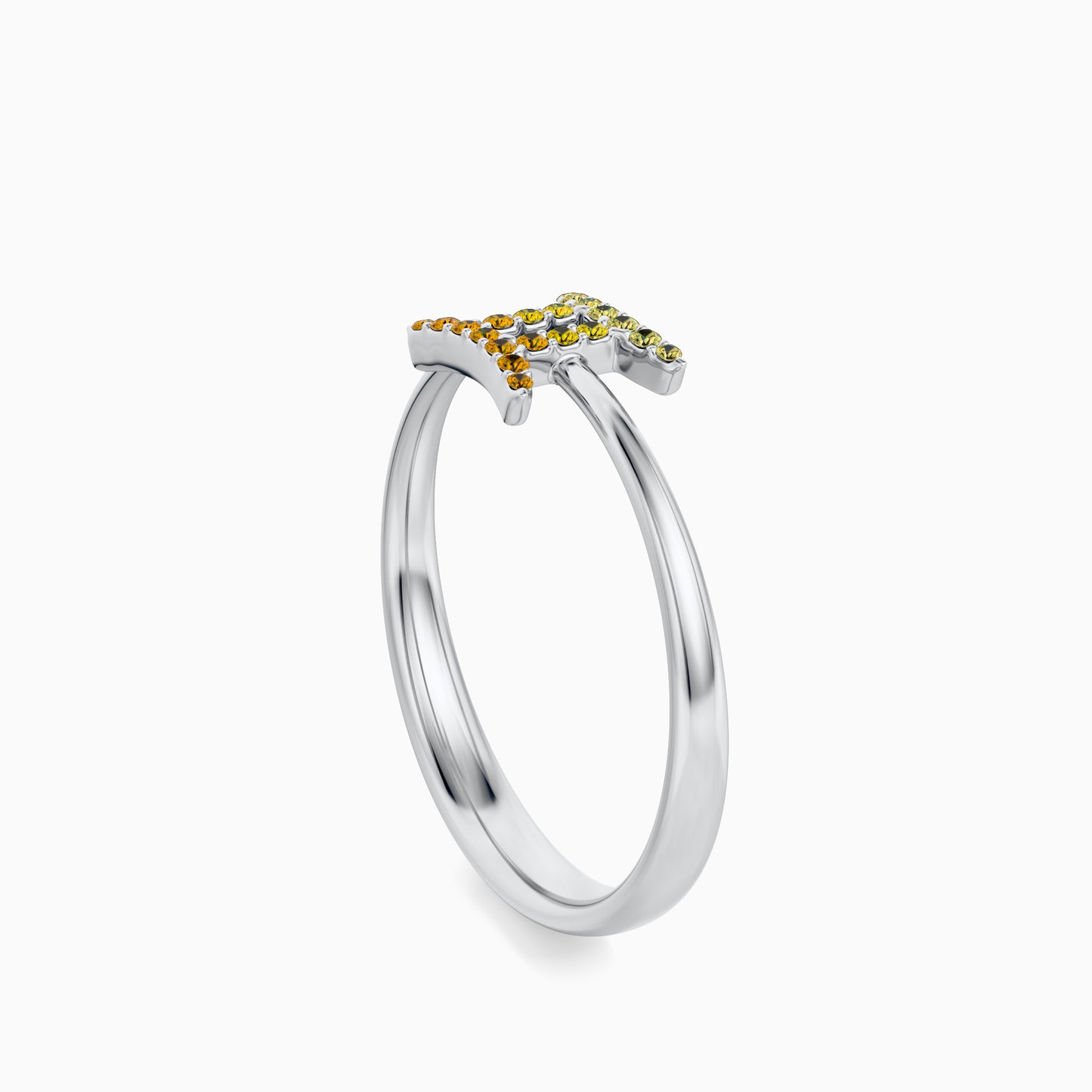 Sapphire Gemini Ring