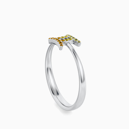 Sapphire Gemini Ring