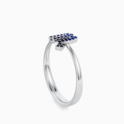 Sapphire Scorpio Ring
