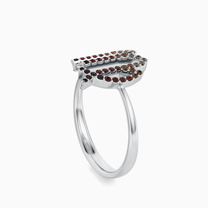 Large Sapphire Virgo Ring