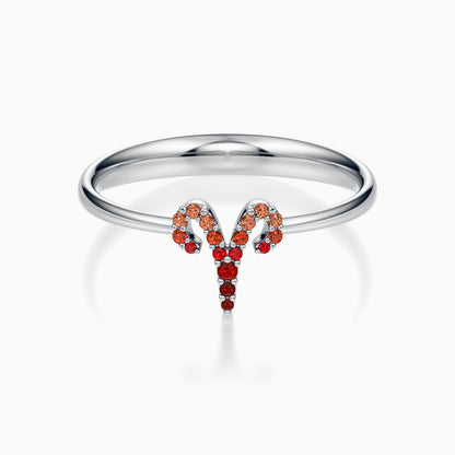 Sapphire Aries Ring