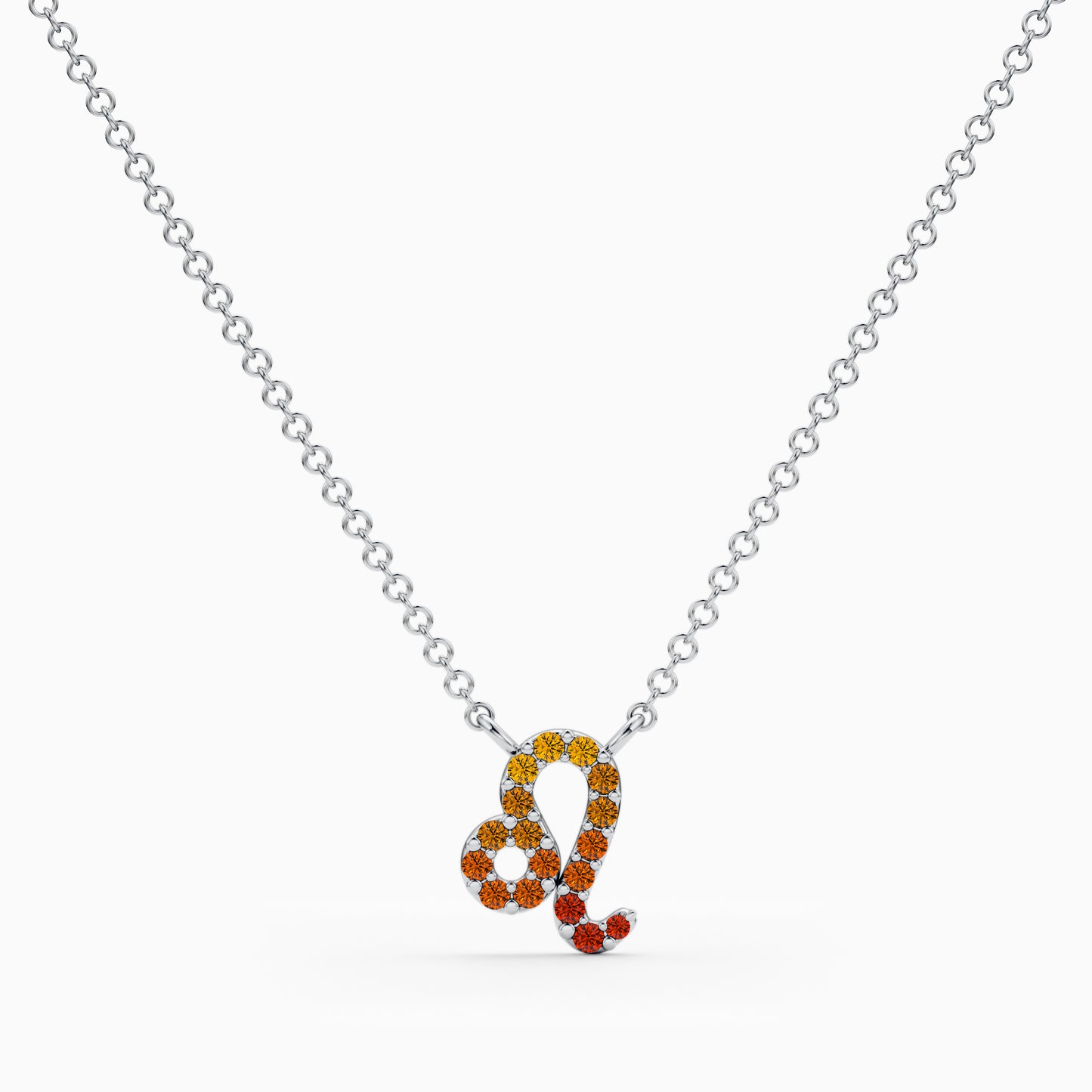 Sapphire Leo Necklace
