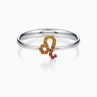 Sapphire Leo Ring