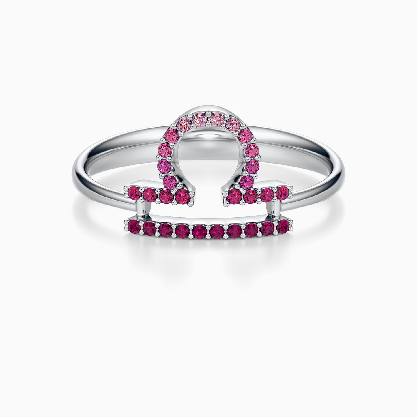 Large Sapphire Libra Ring