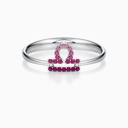 Sapphire Libra Ring