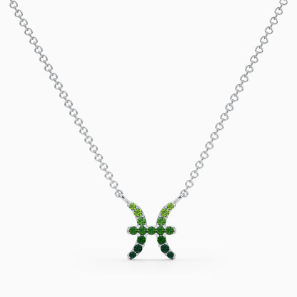 Sapphire Pisces Necklace