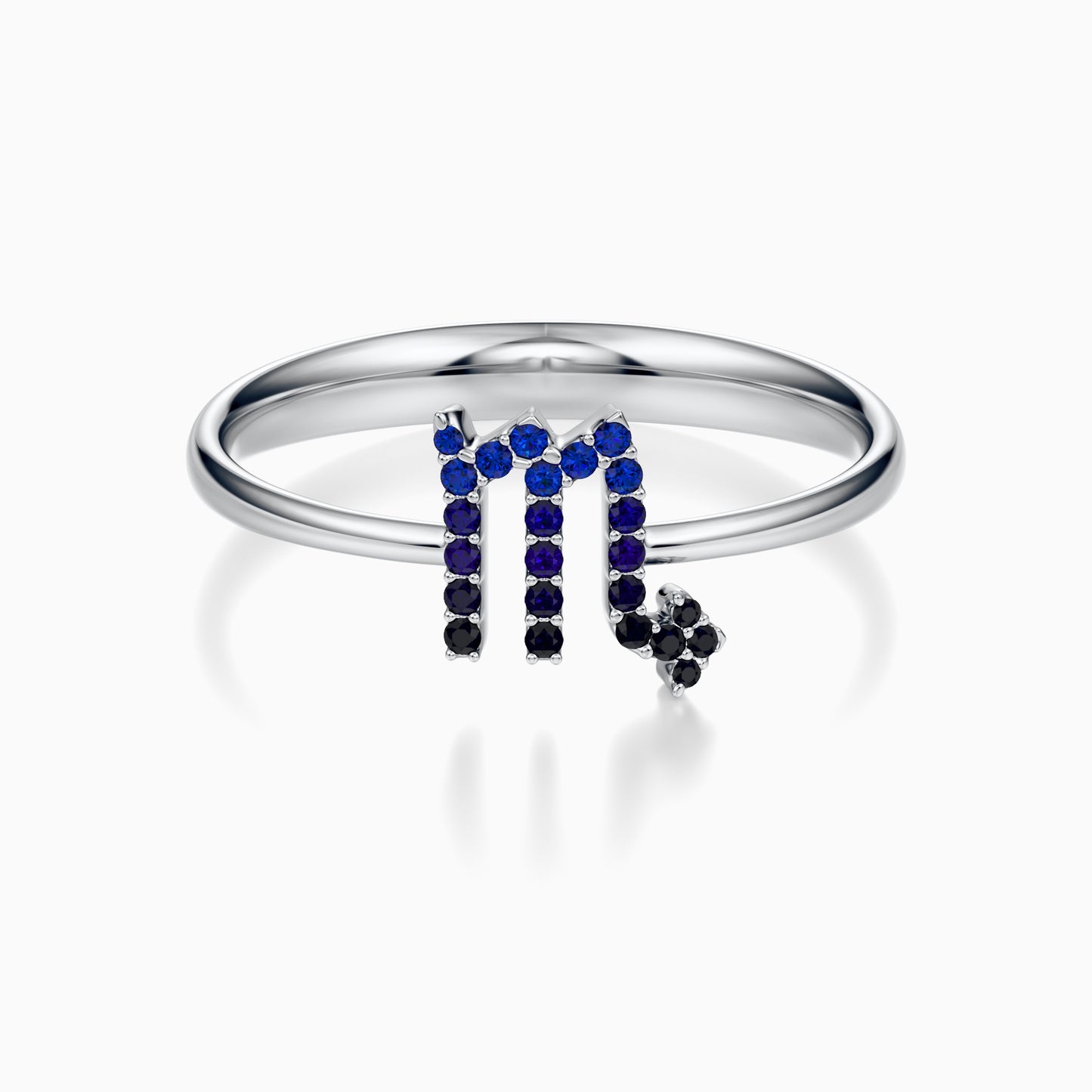 Sapphire Scorpio Ring
