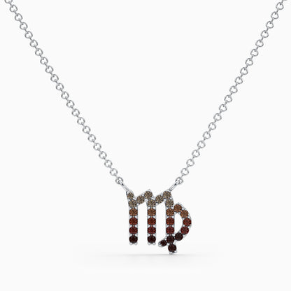 Sapphire Virgo Necklace