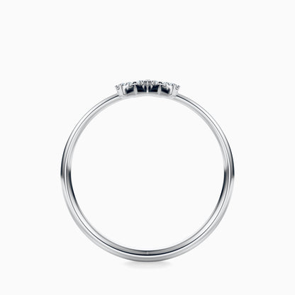 Diamond Aquarius Ring
