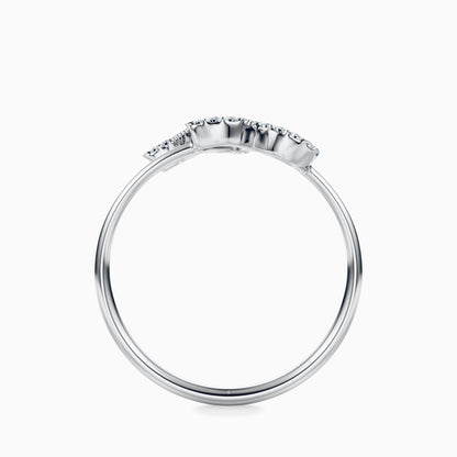 Large Diamond Capricorn Ring
