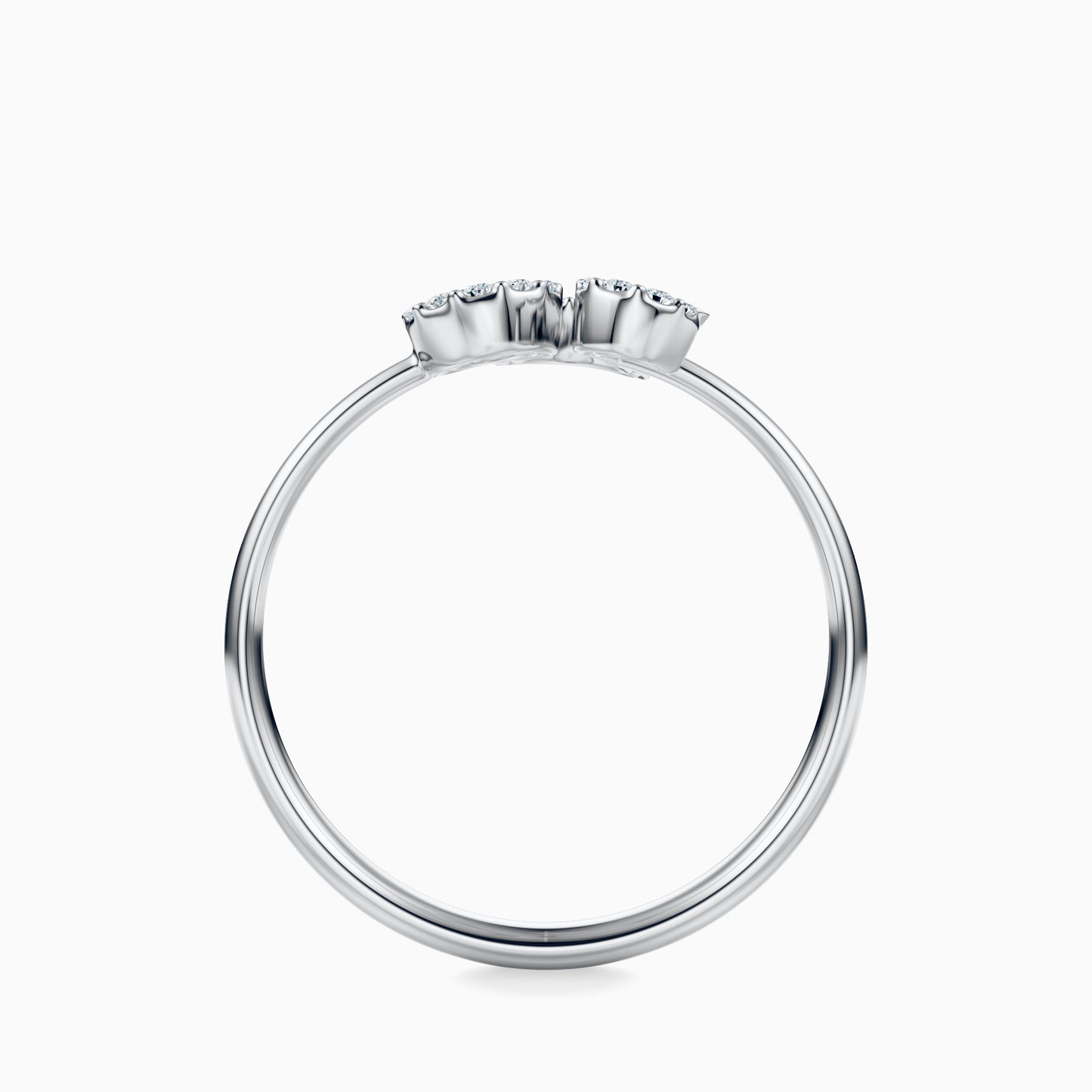 Large Diamond Leo Ring
