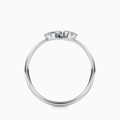 Large Diamond Leo Ring