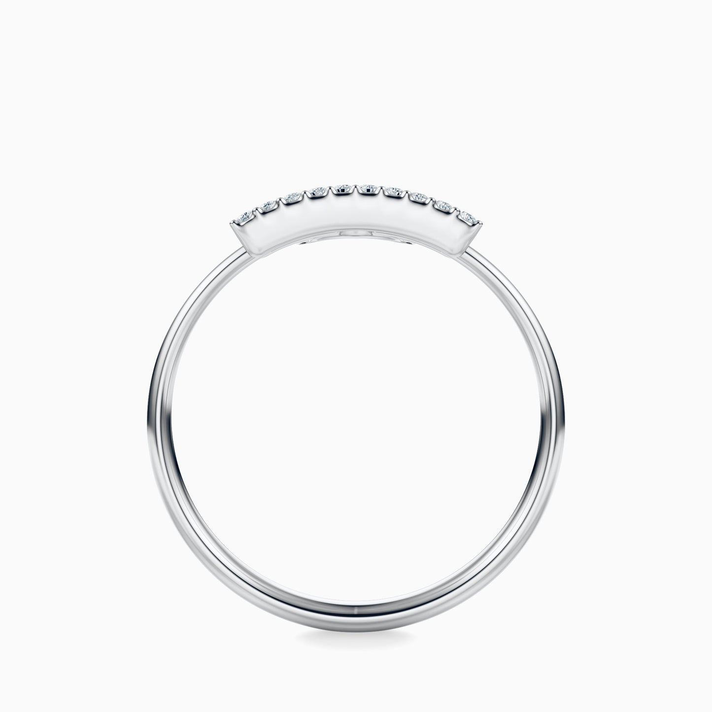 Large Diamond Libra Ring