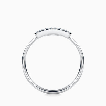 Large Diamond Libra Ring