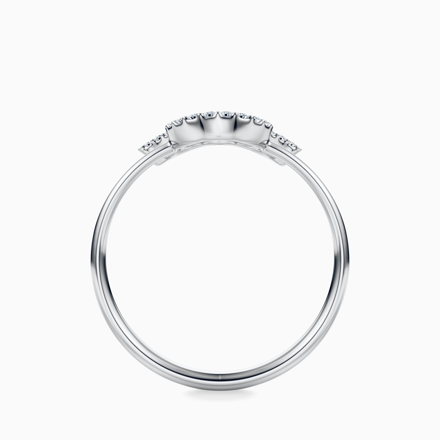 Large Diamond Taurus Ring