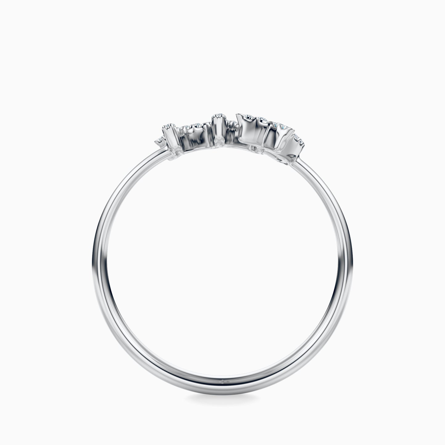 Large Diamond Virgo Ring