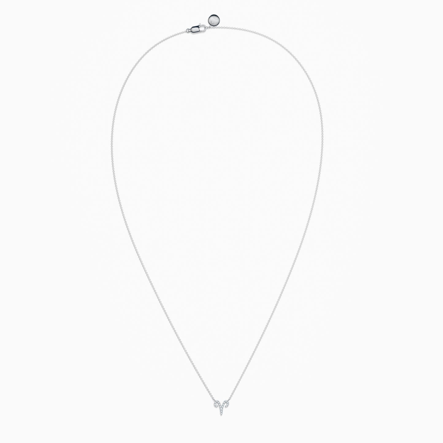 Diamond Aries Necklace