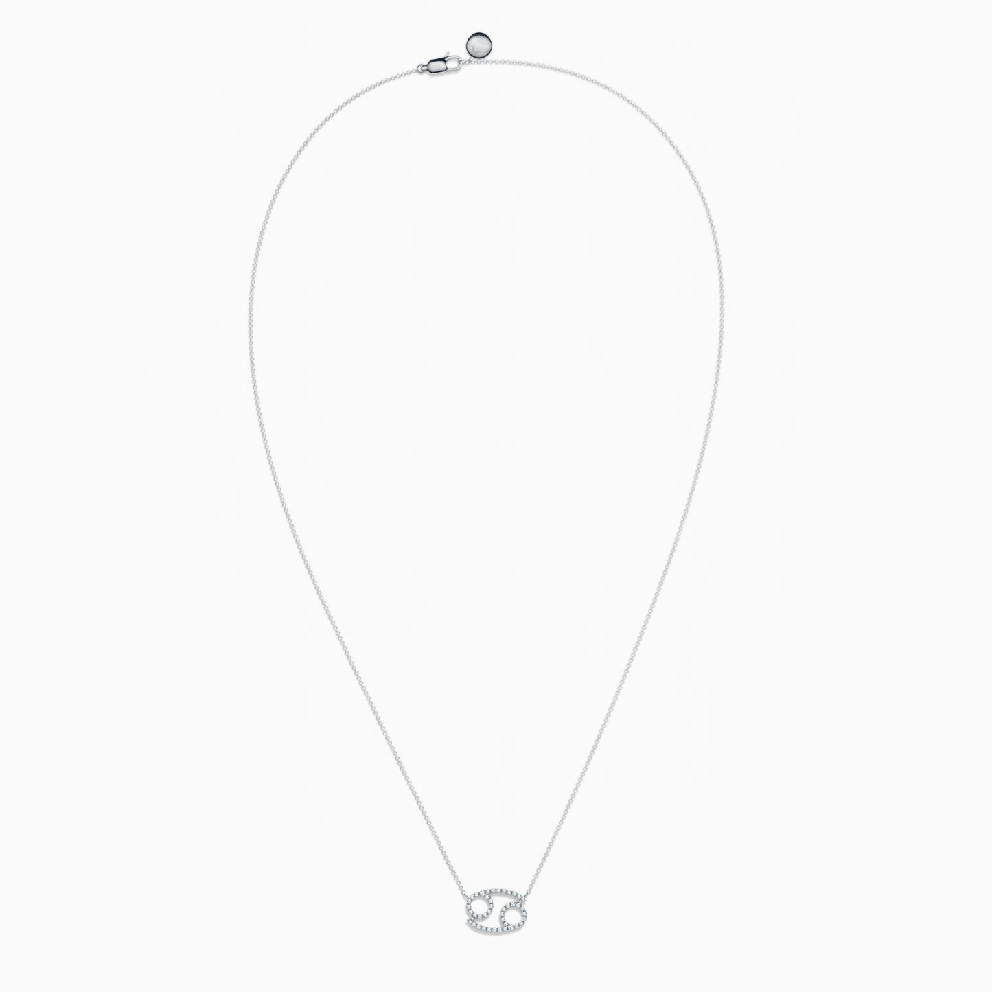 Large Diamond Cancer Necklace