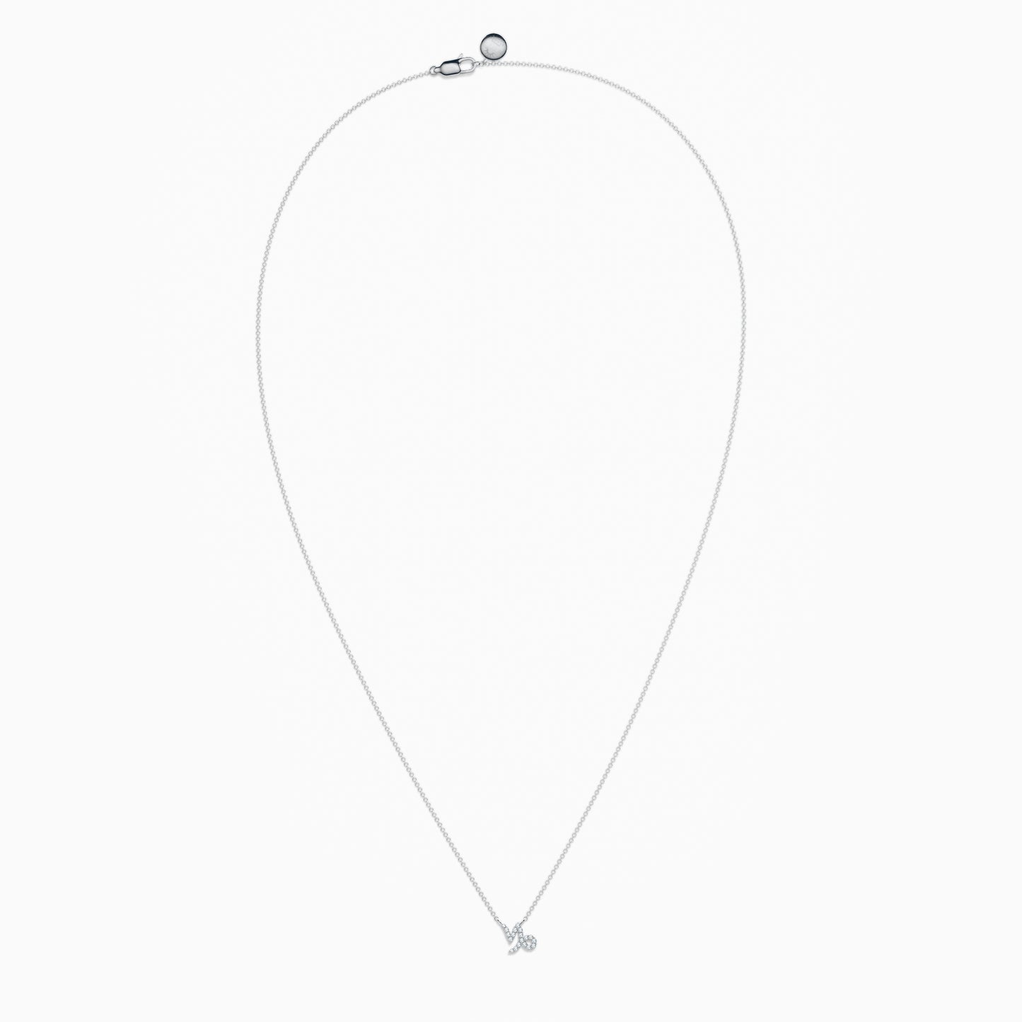 Diamond Capricorn Necklace
