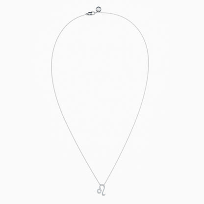 Large Diamond Leo Necklace