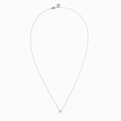 Diamond Pisces Necklace