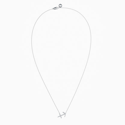 Large Diamond Sagittarius Necklace
