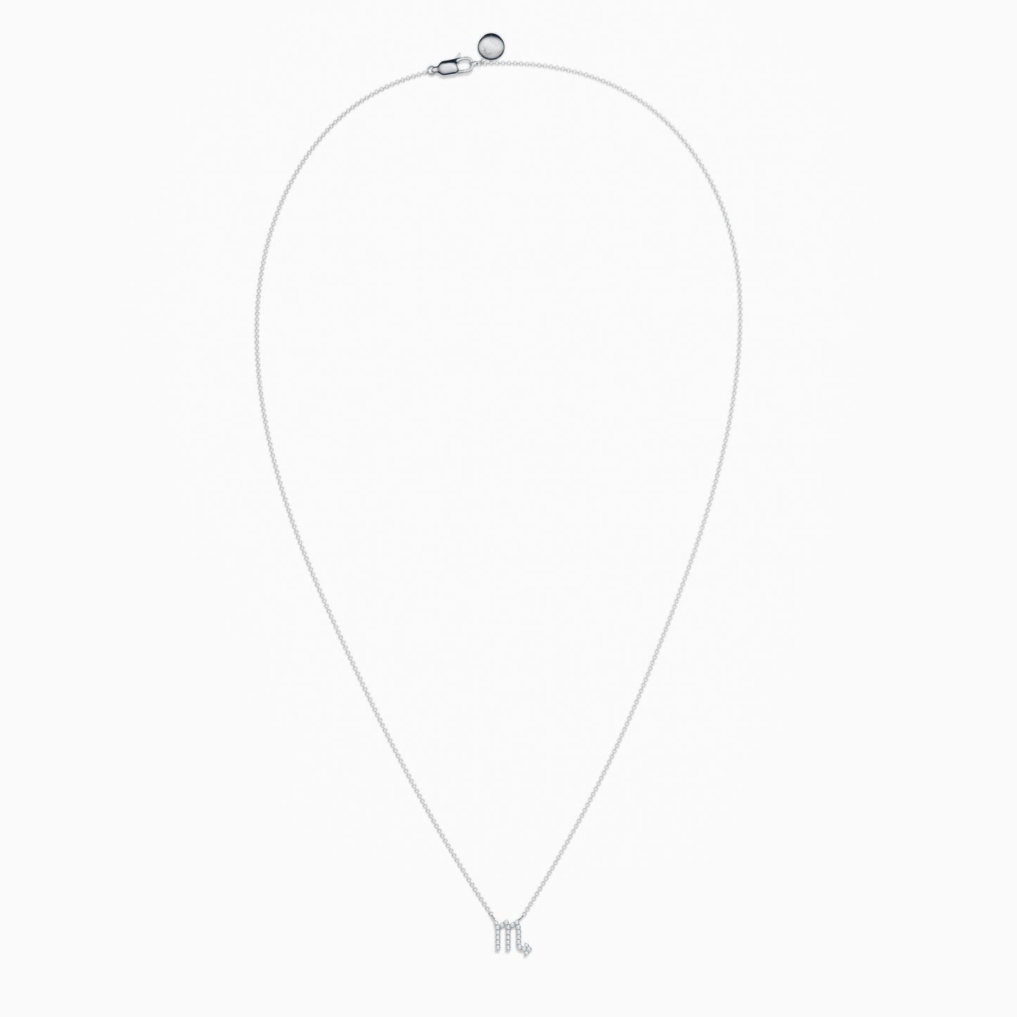 Diamond Scorpio Necklace