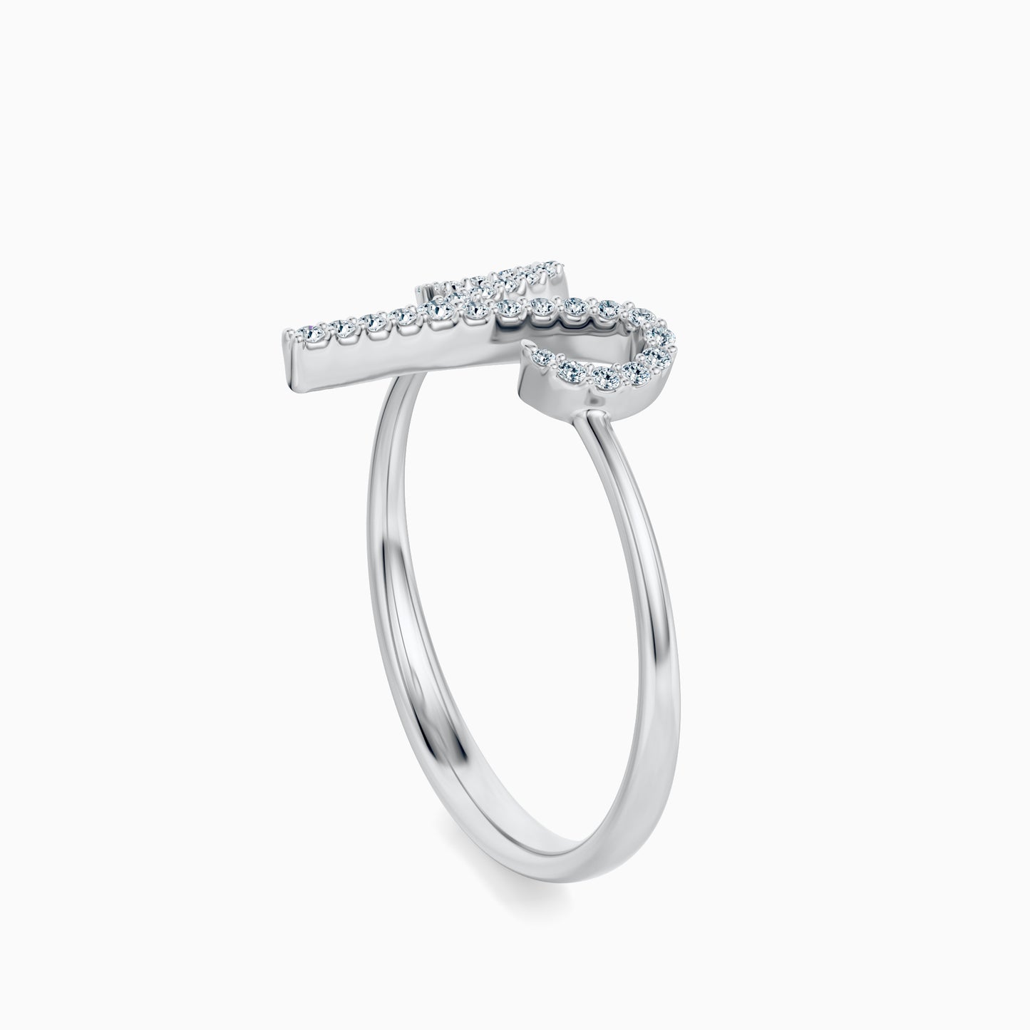 Large Diamond Aries Ring