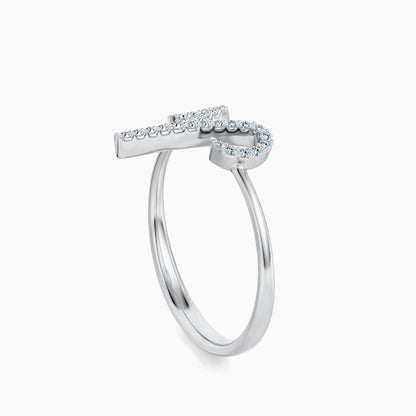 Large Diamond Aries Ring