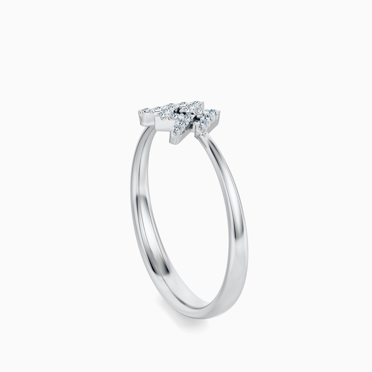 Diamond Aquarius Ring