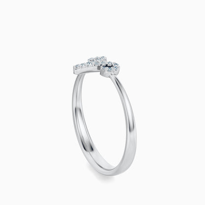 Diamond Aries Ring