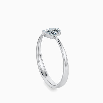 Diamond Cancer Ring