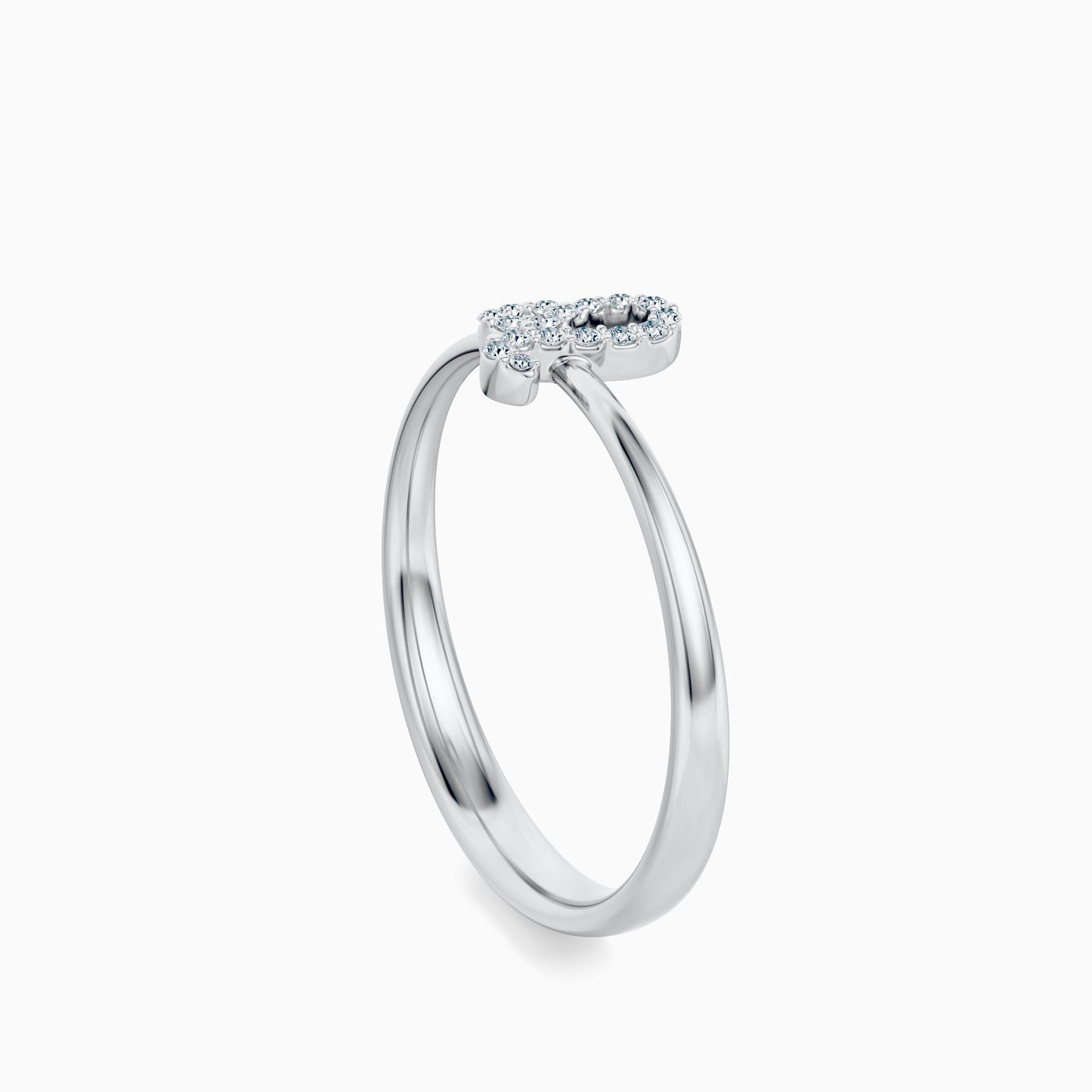 Diamond Leo Ring