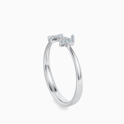 Diamond Sagittarius Ring