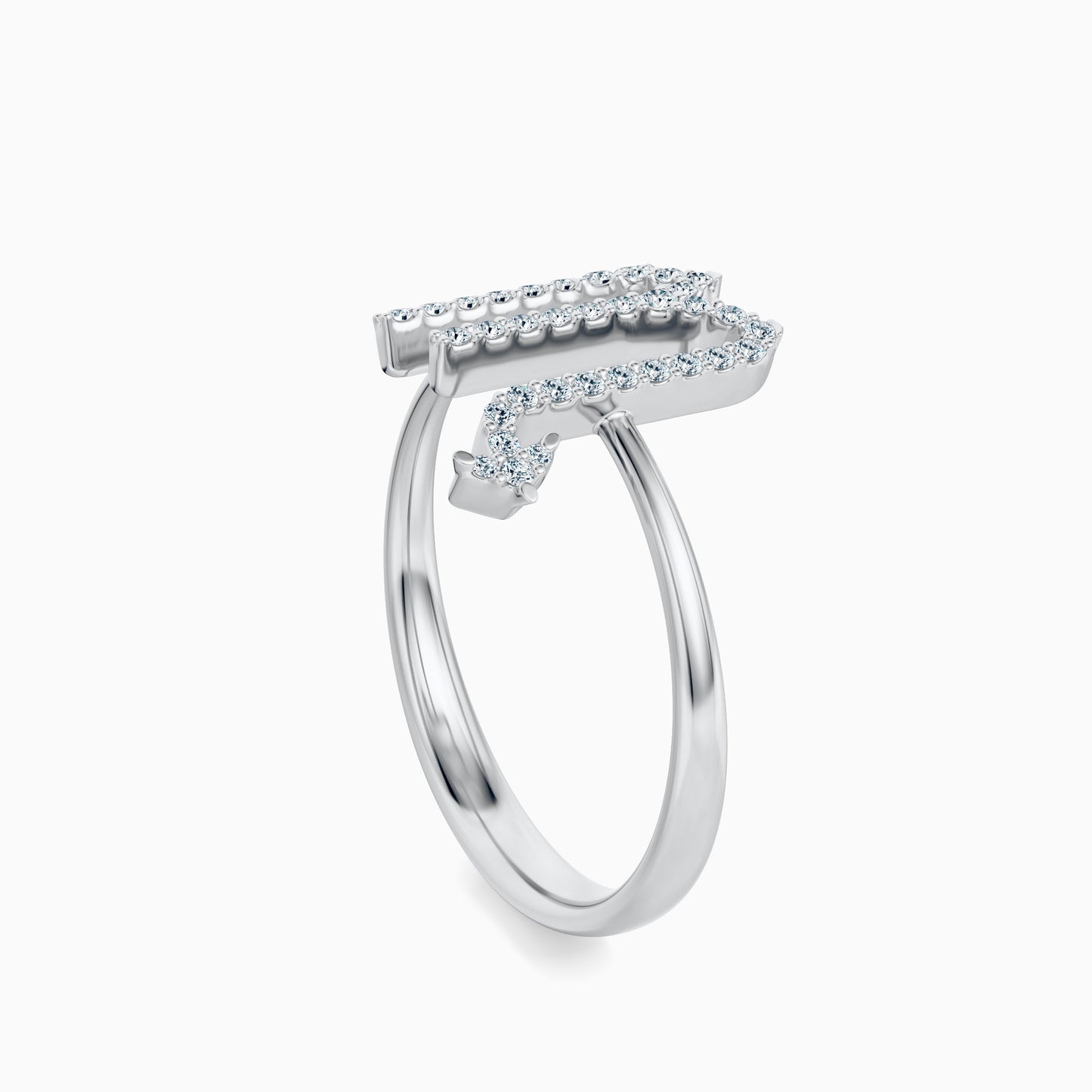 Large Diamond Scorpio Ring
