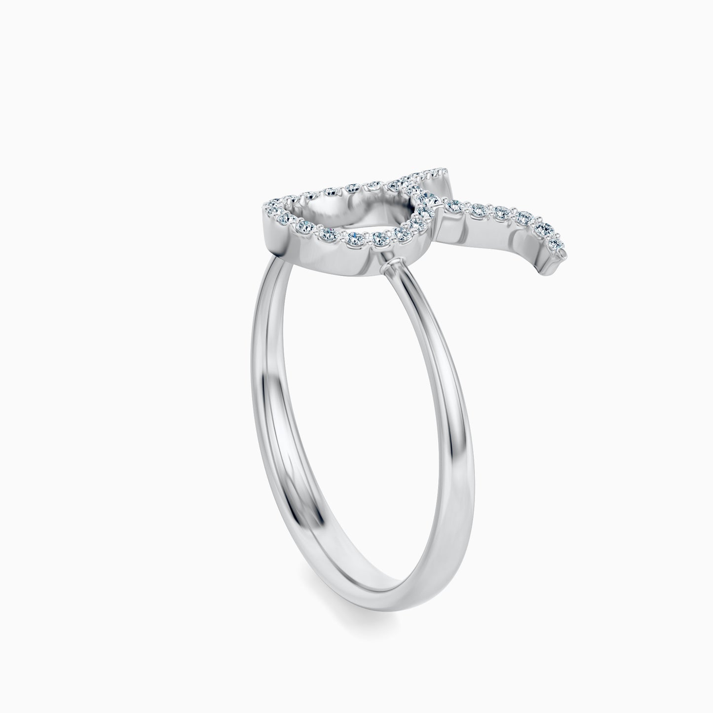 Large Diamond Taurus Ring