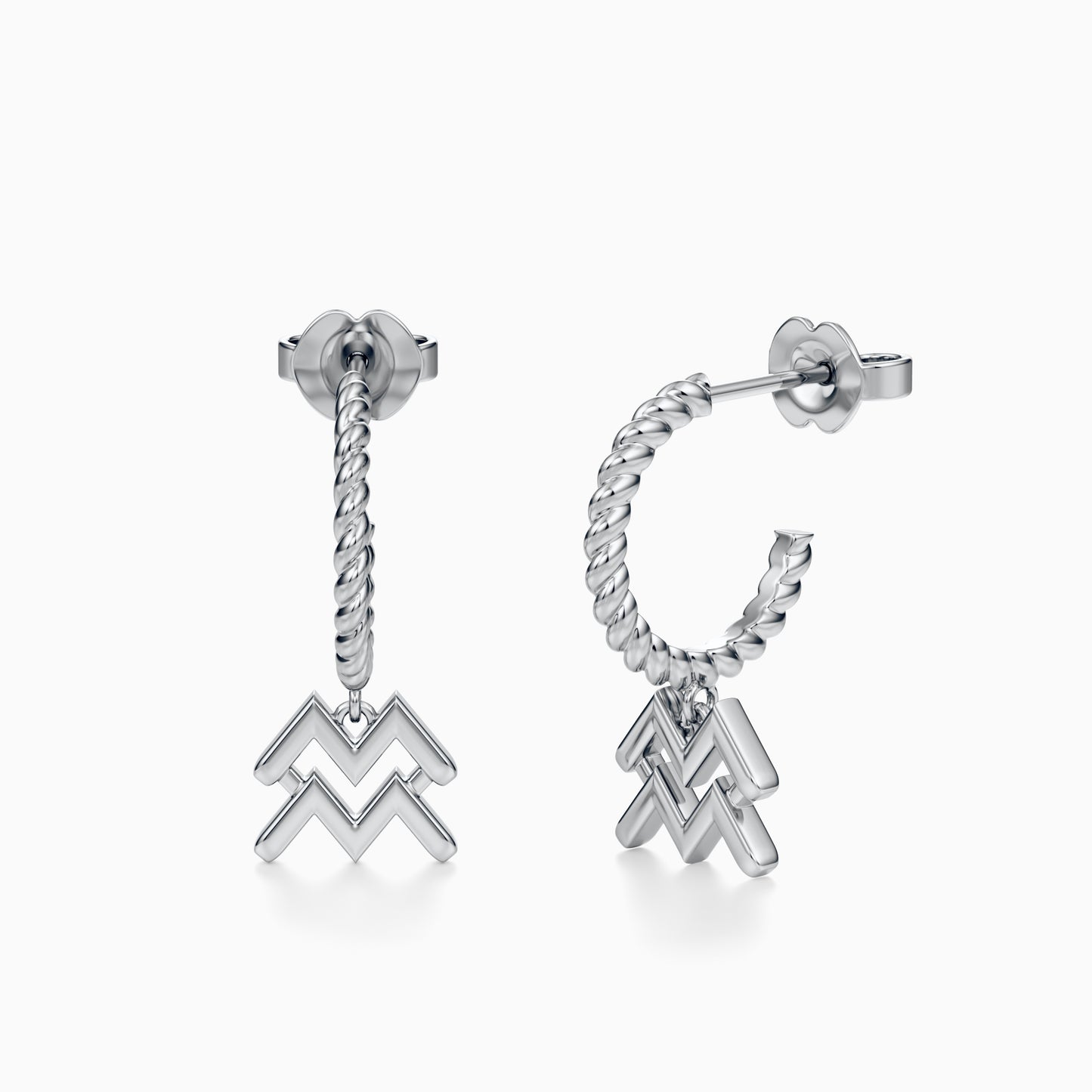 Aquarius Dangle Earrings
