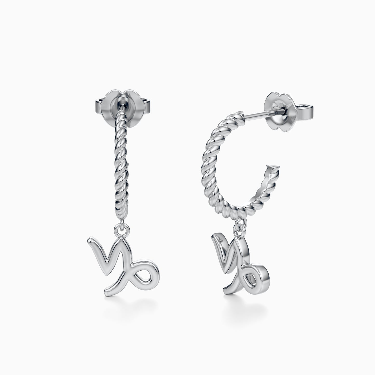 Capricorn Dangle Earrings