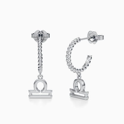Libra Dangle Earrings