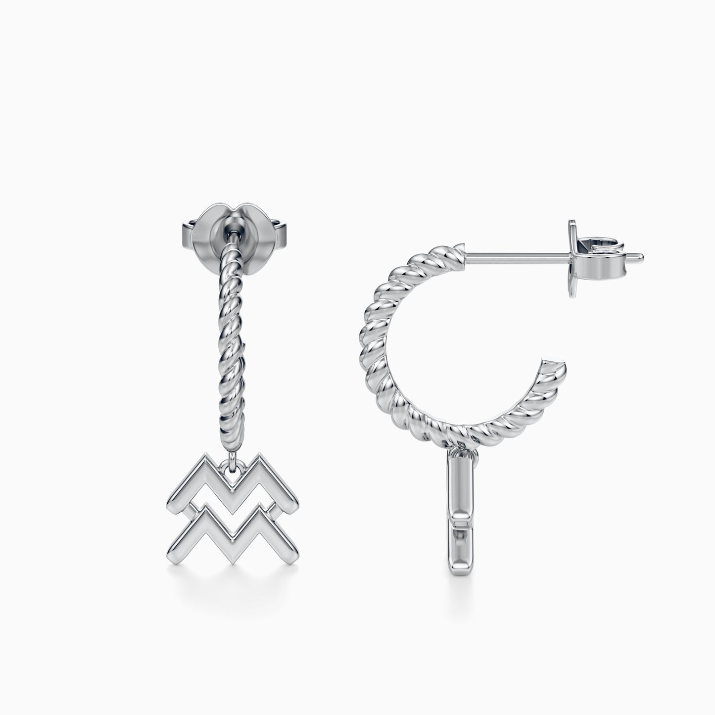 Aquarius Dangle Earrings