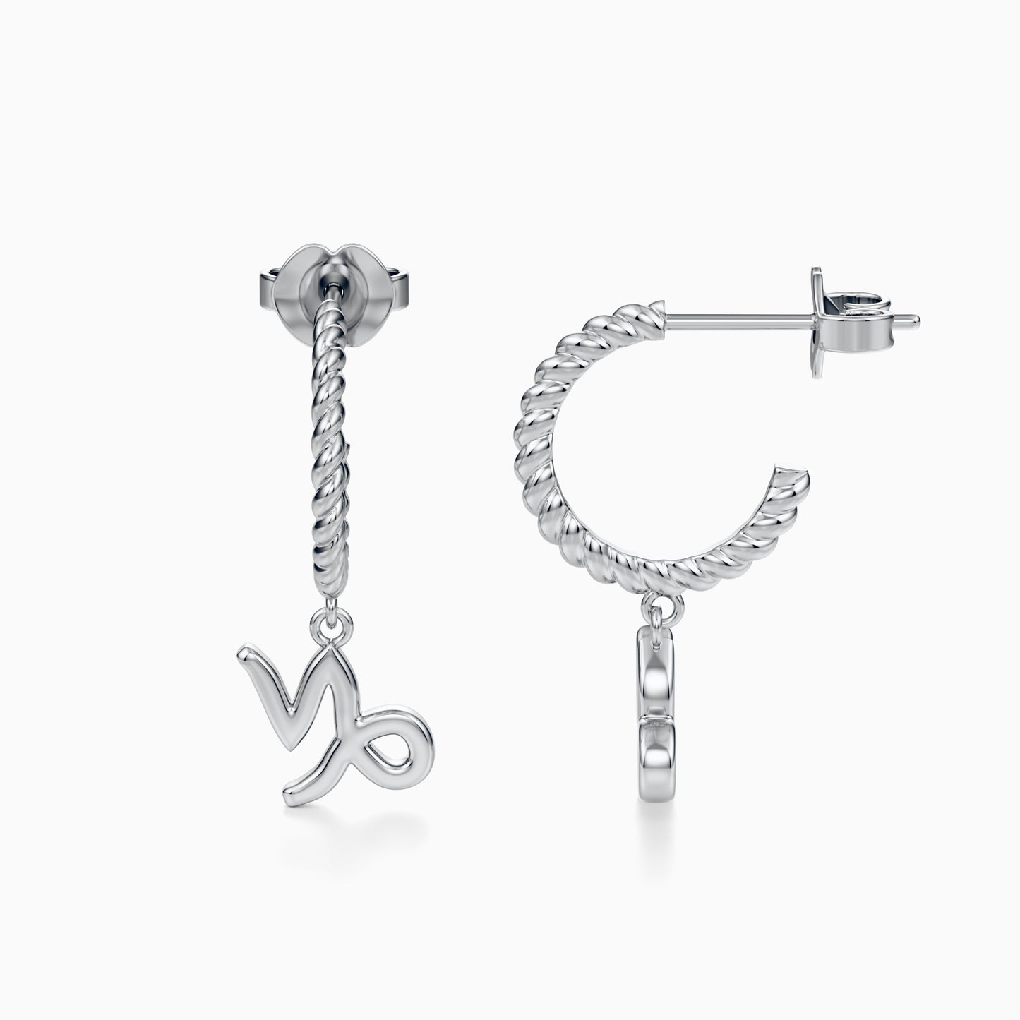 Capricorn Dangle Earrings