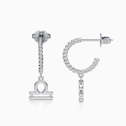 Libra Dangle Earrings