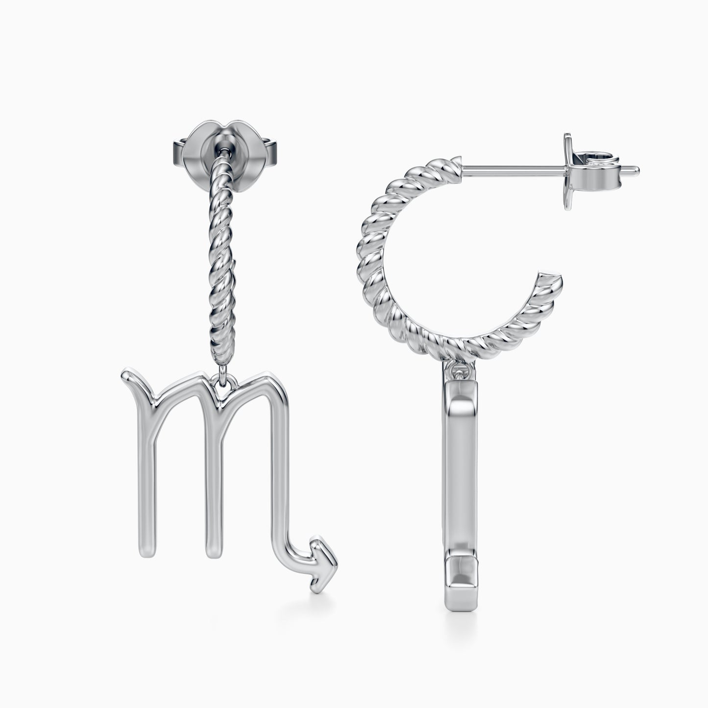 Large Scorpio Dangle Earrings