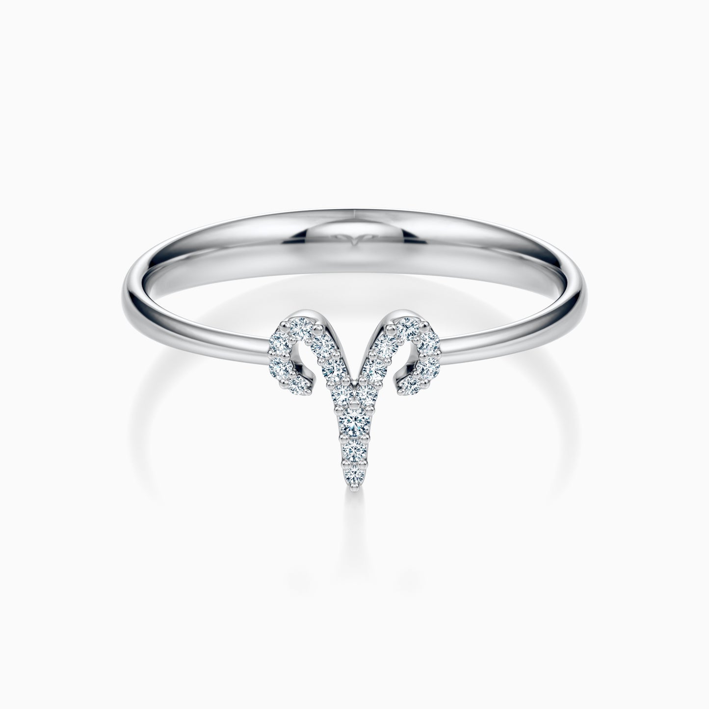 Diamond Aries Ring