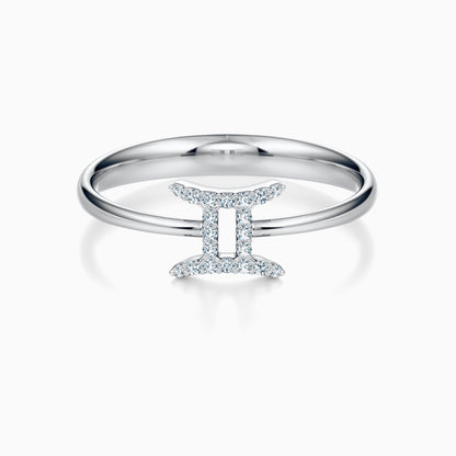 Diamond Gemini Ring