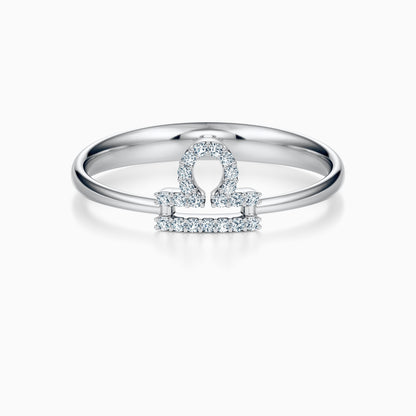 Diamond Libra Ring